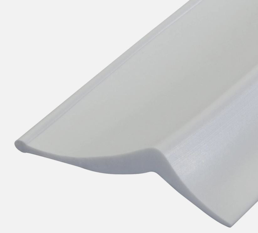 White Two car Garage Door Side and Top Weatherstripping INSTALLED I provide MD Building Products