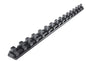 Magnetic 3/8 inch Socket Rail Black