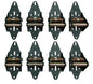 Green Garage Door Hinge for COMMERCIAL Overhead Garage Door over 12 Feet Wide 5 panels 8 Hinges total INSTALLED