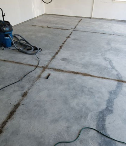 Epoxy Garage Floor and Polyaspartic Top Coat for 2 Car Garage