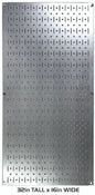 Galvanized Steel Metal Pegboard(s) plus Installation (I provide the Wall Control Metal Pegboard) Each