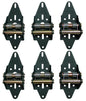 Green Garage Door Hinge for COMMERCIAL Overhead Garage Door over 12 Feet Wide 4 panels 6 Hinges total INSTALLED