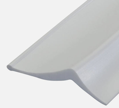 White Two car Garage Door Side and Top Weatherstripping INSTALLED I provide MD Building Products